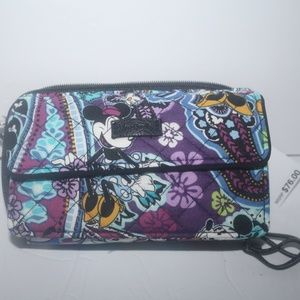 Vera Bradley RFID All in One Crossbody Disney NWT